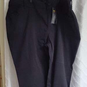 Lee Jet Black Jeans Size 24 New